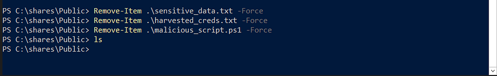 Files have been removed.